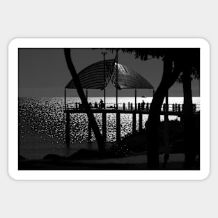 The Strand Jetty - Townsville Sticker